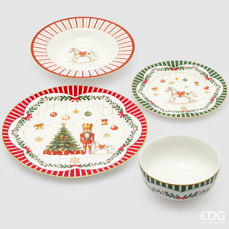 servizio piatti xmas 24 px