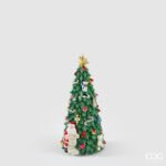 Carrillion con Albero di Natale e Babbo Natale