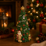 Carrillion con Albero di Natale e Babbo Natale