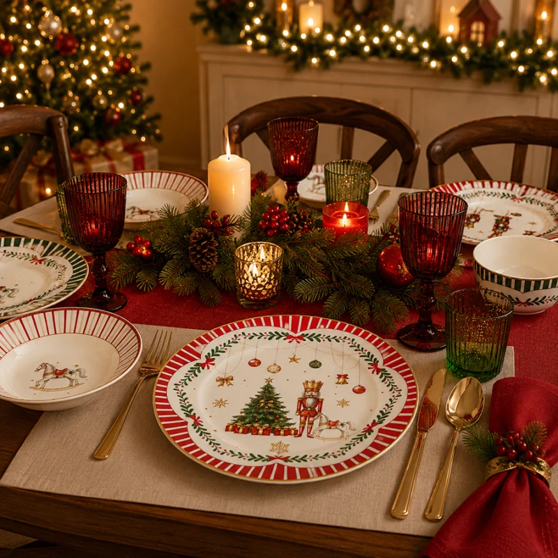 servizio piatti xmas 24 px