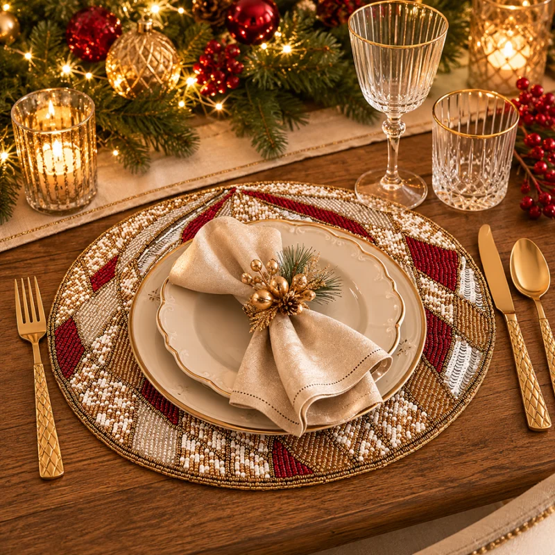 sottopiatto natale