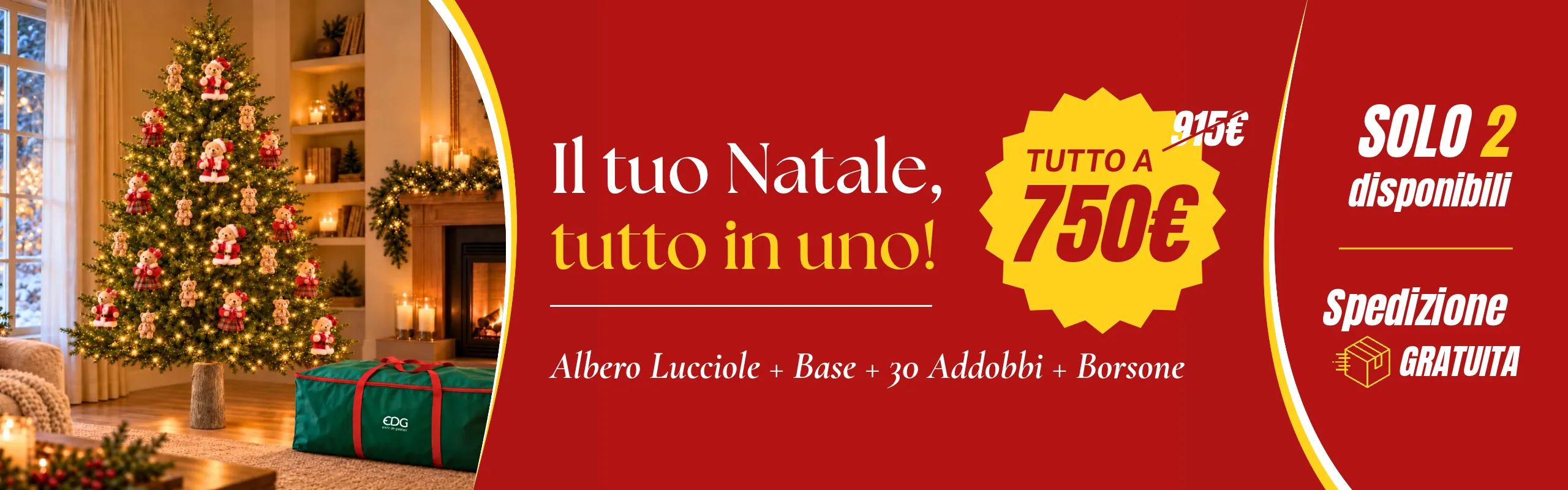 Banner desktop promo Natale_Incanto & Dimora